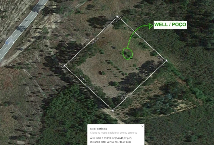 Terreno para Venda em Santo Andre das Tojeiras Planta 1