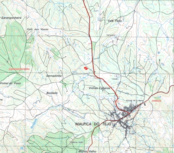 Terreno para Venda em Malpica do Tejo Planta 1