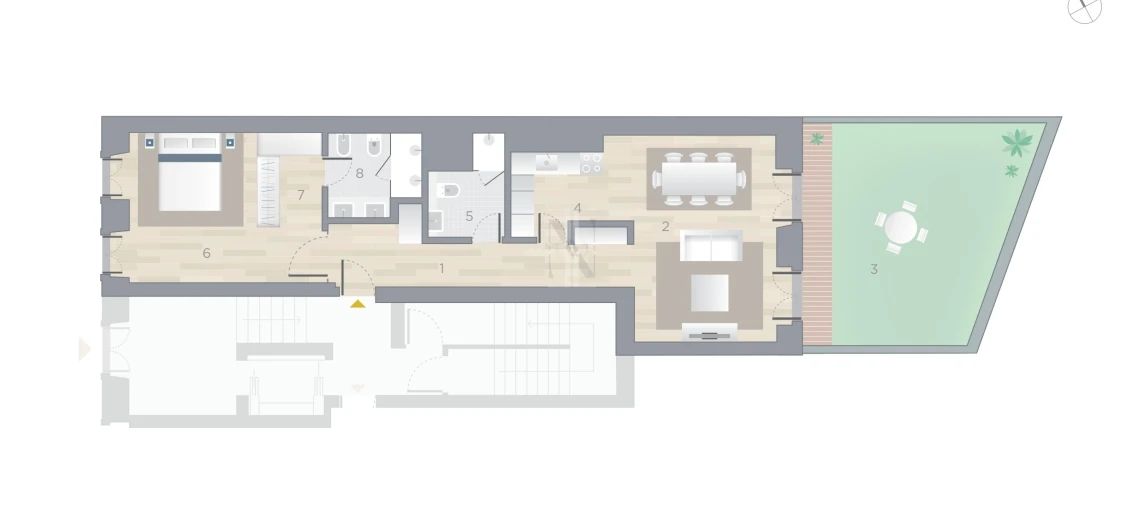 Apartamento T1 para Venda em Avenidas Novas Foto 12