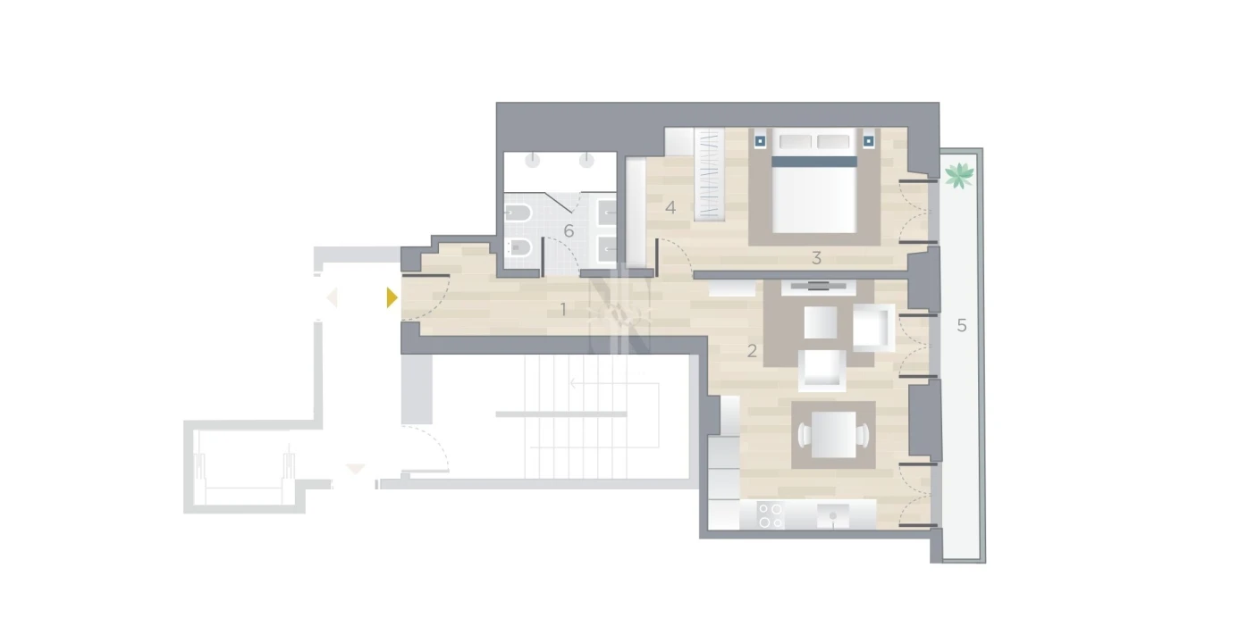 Apartamento T1 para Venda em Avenidas Novas Foto 14