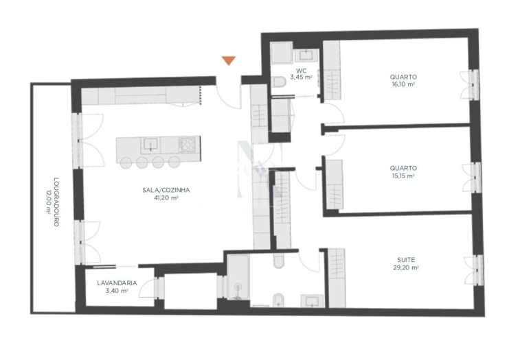 Apartamento T3 para Venda em Montijo e Afonsoeiro Foto 17