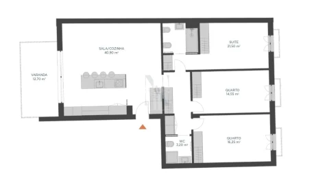 Apartamento T3 para Venda em Montijo e Afonsoeiro