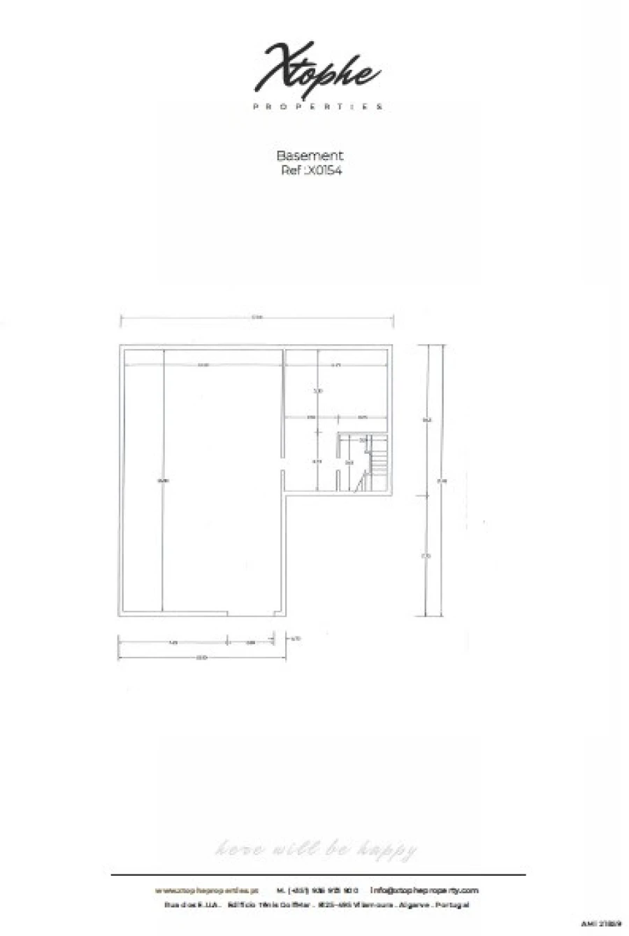 Moradia T6 para Venda em Almancil Planta 1