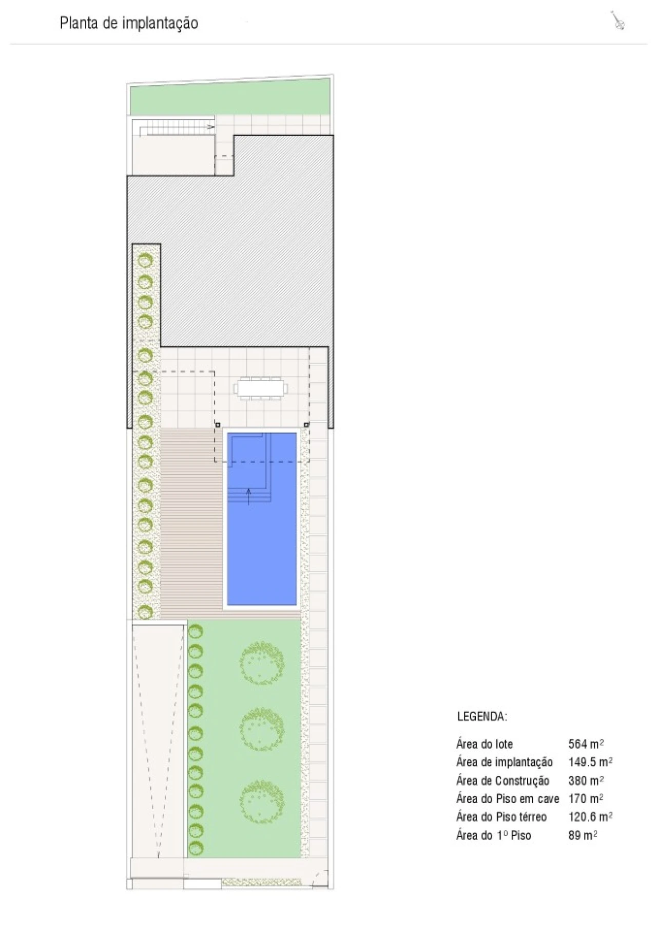 Moradia T4 para Venda em Quarteira Planta 2