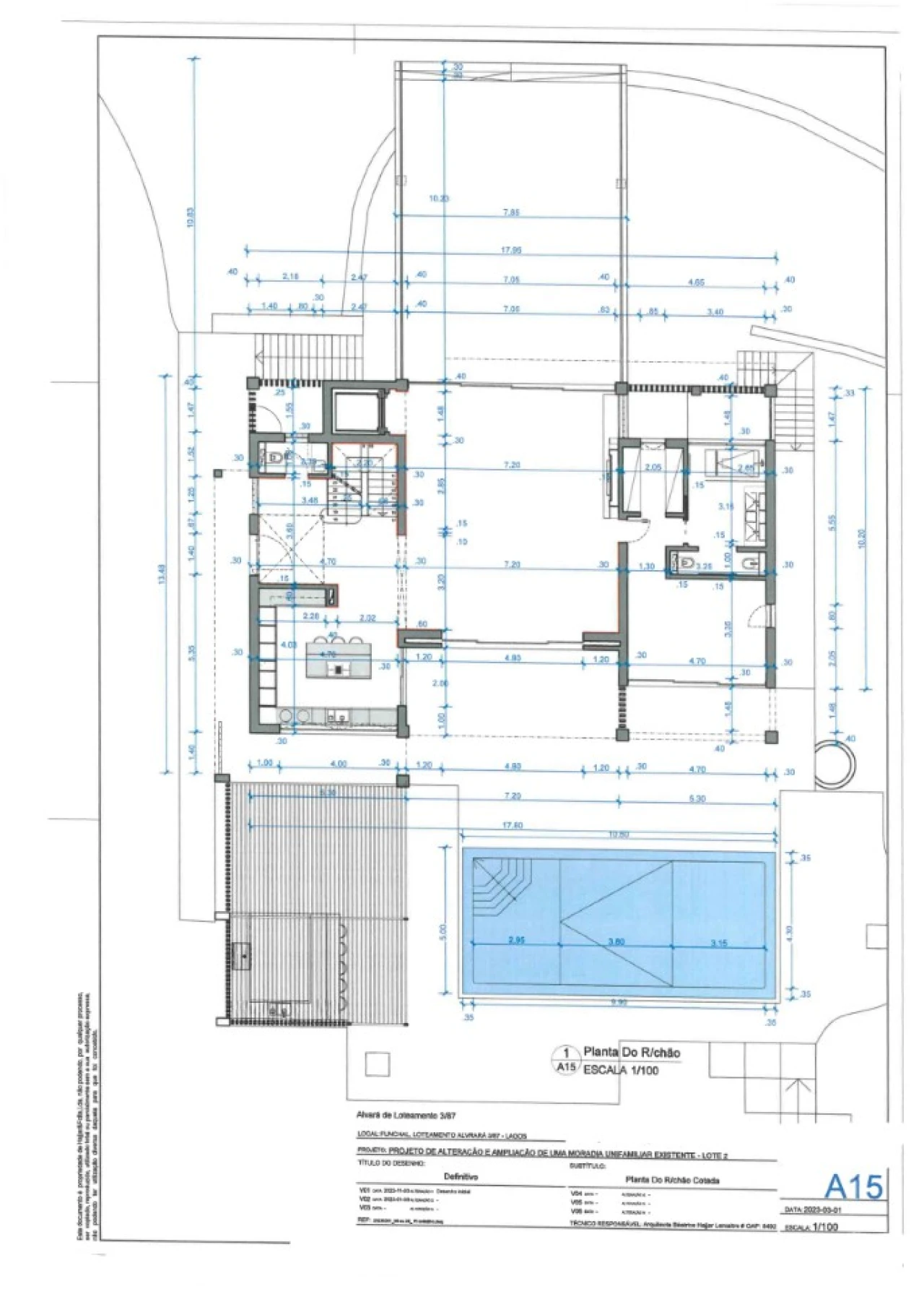 Moradia T4 para Venda em Lagos (São Sebastião e Santa Maria) Planta 2