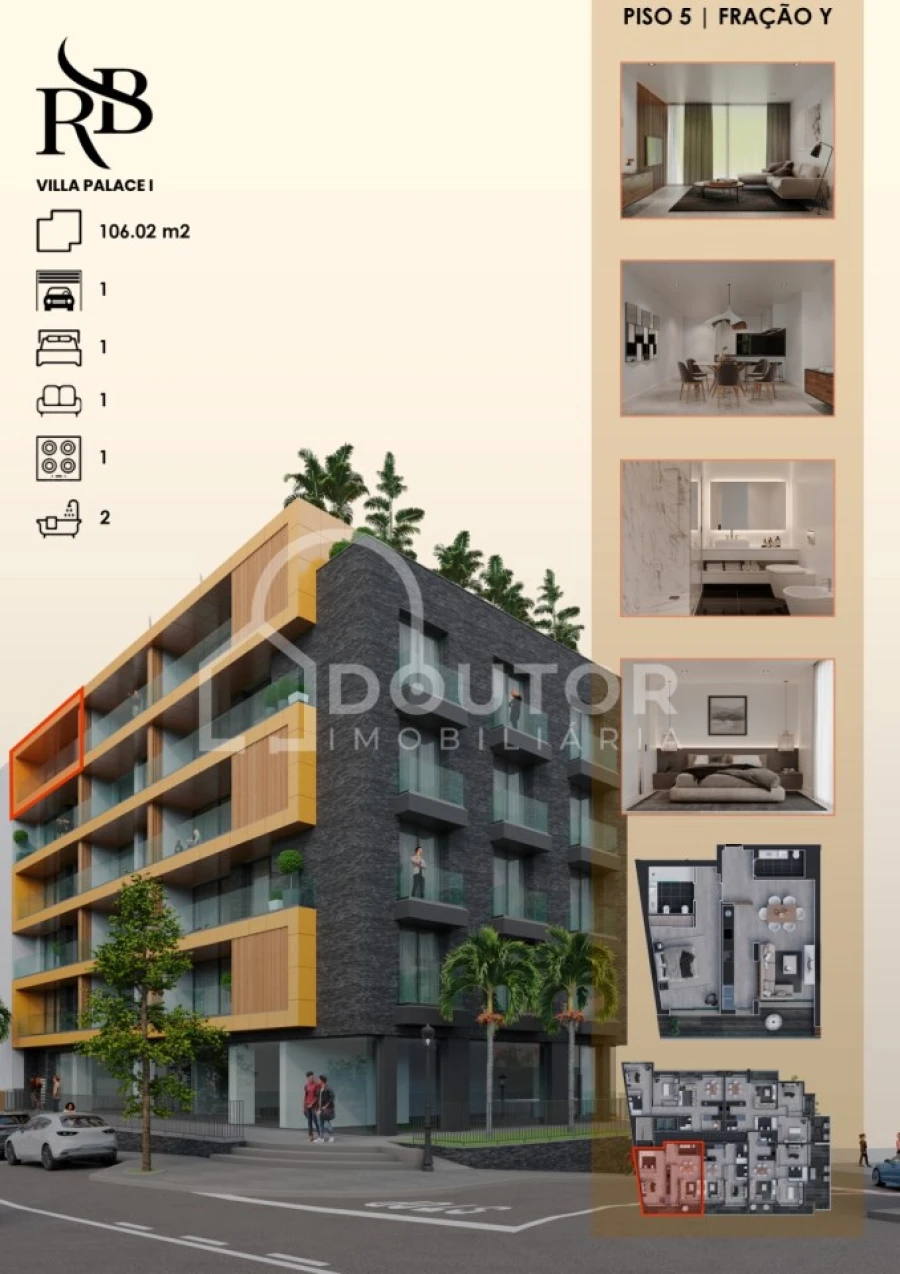 Apartamento T1 para Venda em Ribeira Brava Foto 15