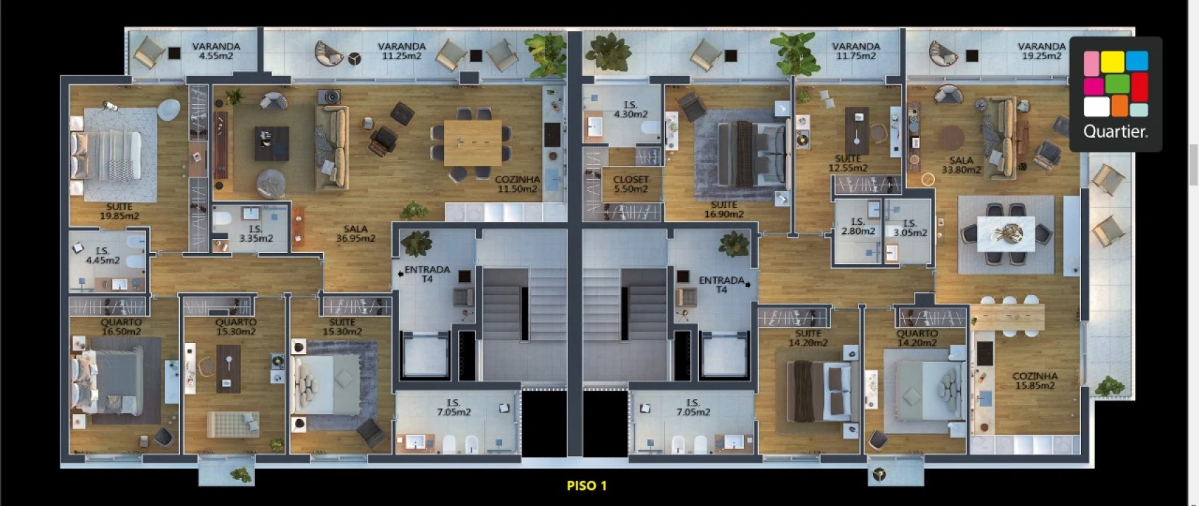Apartamento T3 para Venda em Cascais e Estoril Foto 18