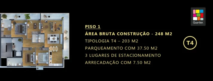 Apartamento T3 para Venda em Cascais e Estoril