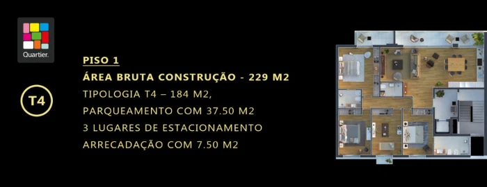Apartamento T4 para Venda em Cascais e Estoril