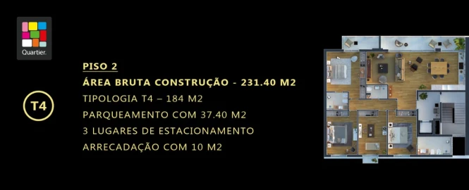 Apartamento T4 para Venda em Cascais e Estoril
