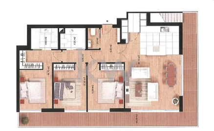 Apartamento T3 para Venda em Albufeira e Olhos de Água