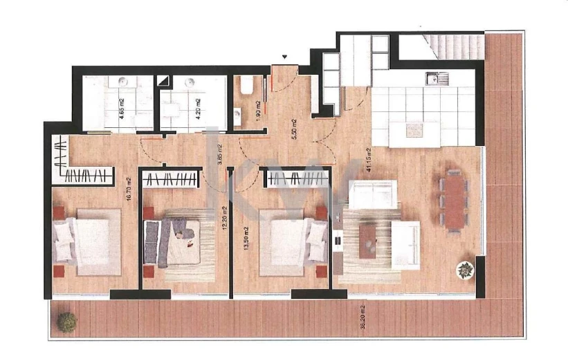 Apartamento T3 para Venda em Albufeira e Olhos de Água Foto 59