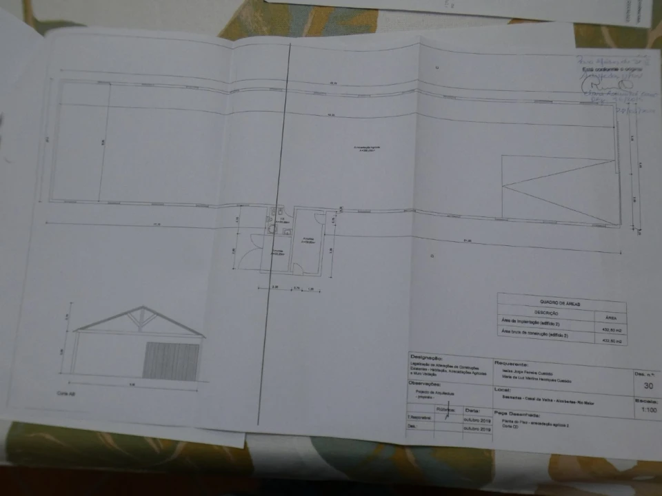 Moradia T3 para Venda em Alcobertas Planta 2