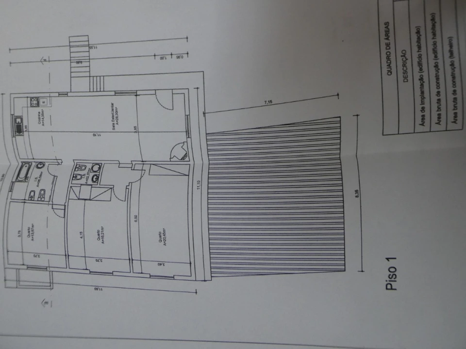 Moradia T3 para Venda em Alcobertas Planta 3