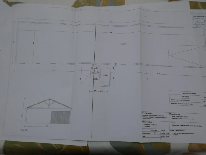 Moradia T3 para Venda em Alcobertas Planta 1