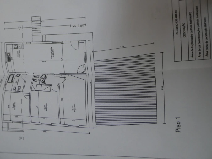 Moradia T3 para Venda em Alcobertas Planta 3