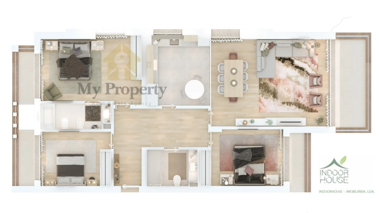Apartamento T3 para Venda em Albufeira e Olhos de Água Foto 5