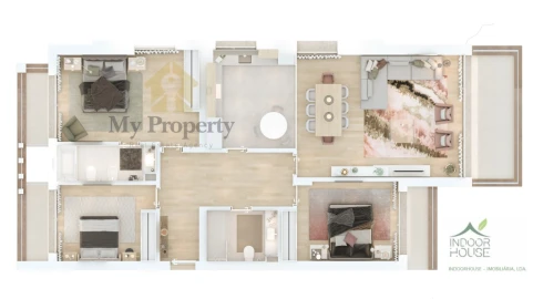 Apartamento T3 para Venda em Albufeira e Olhos de Água