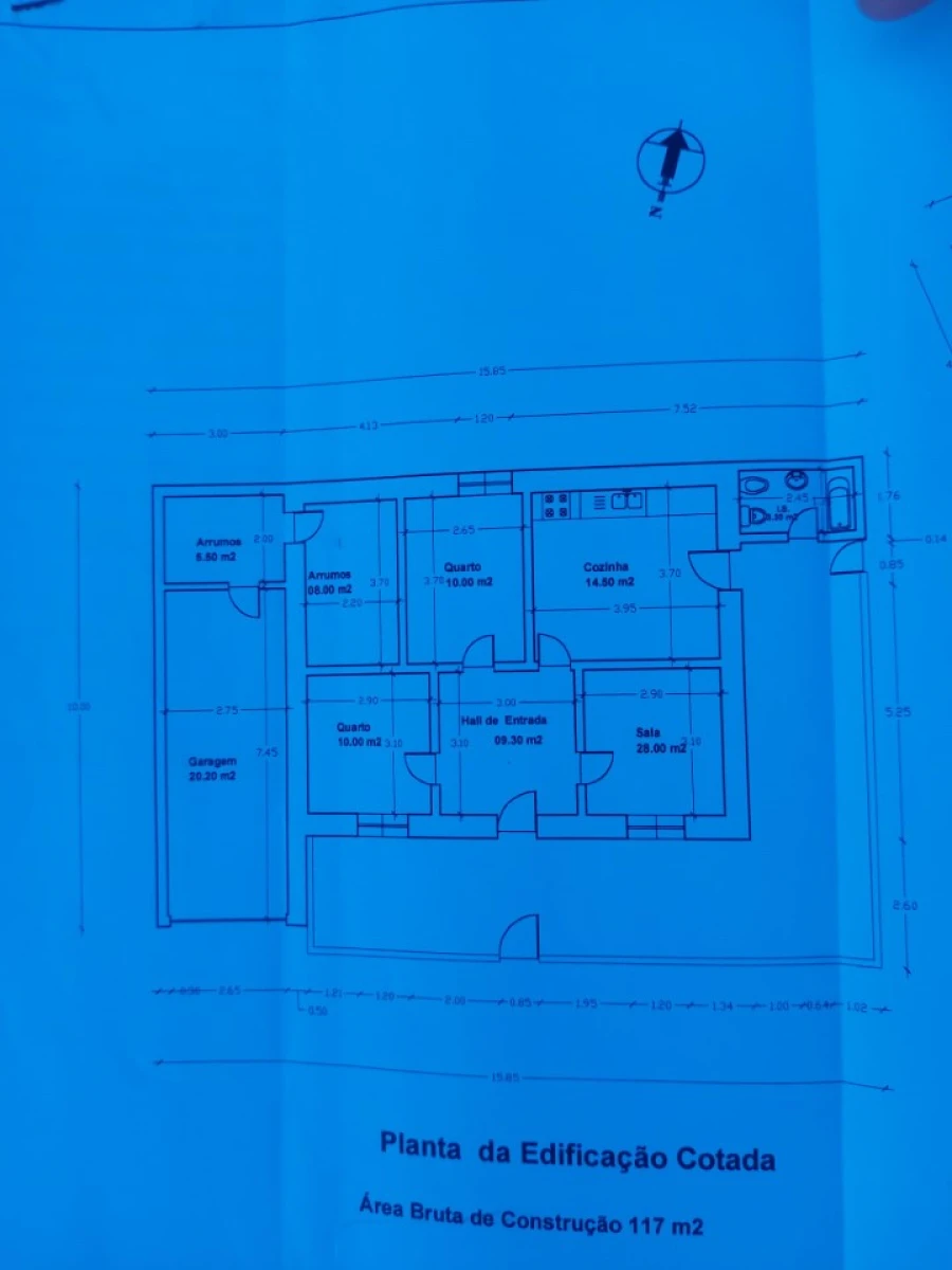Quinta T2 para Venda em Monchique Planta 3