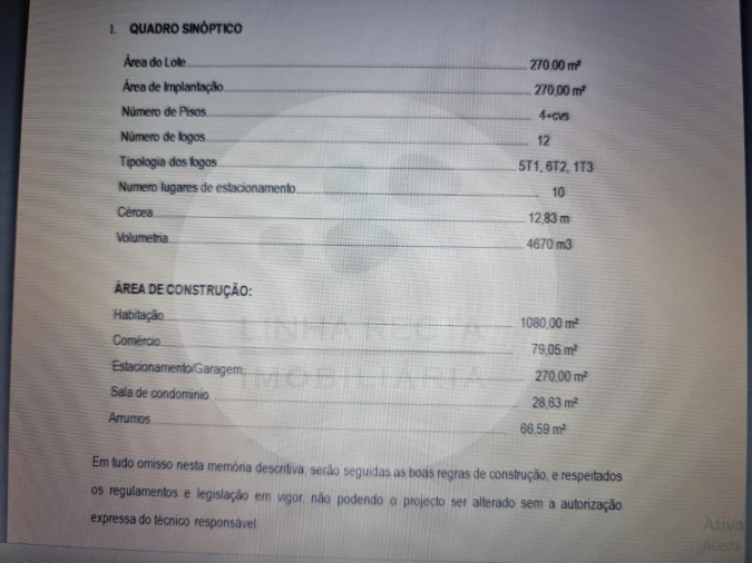 Terreno P/ Prédio para Venda em Sesimbra (Castelo) Foto 11