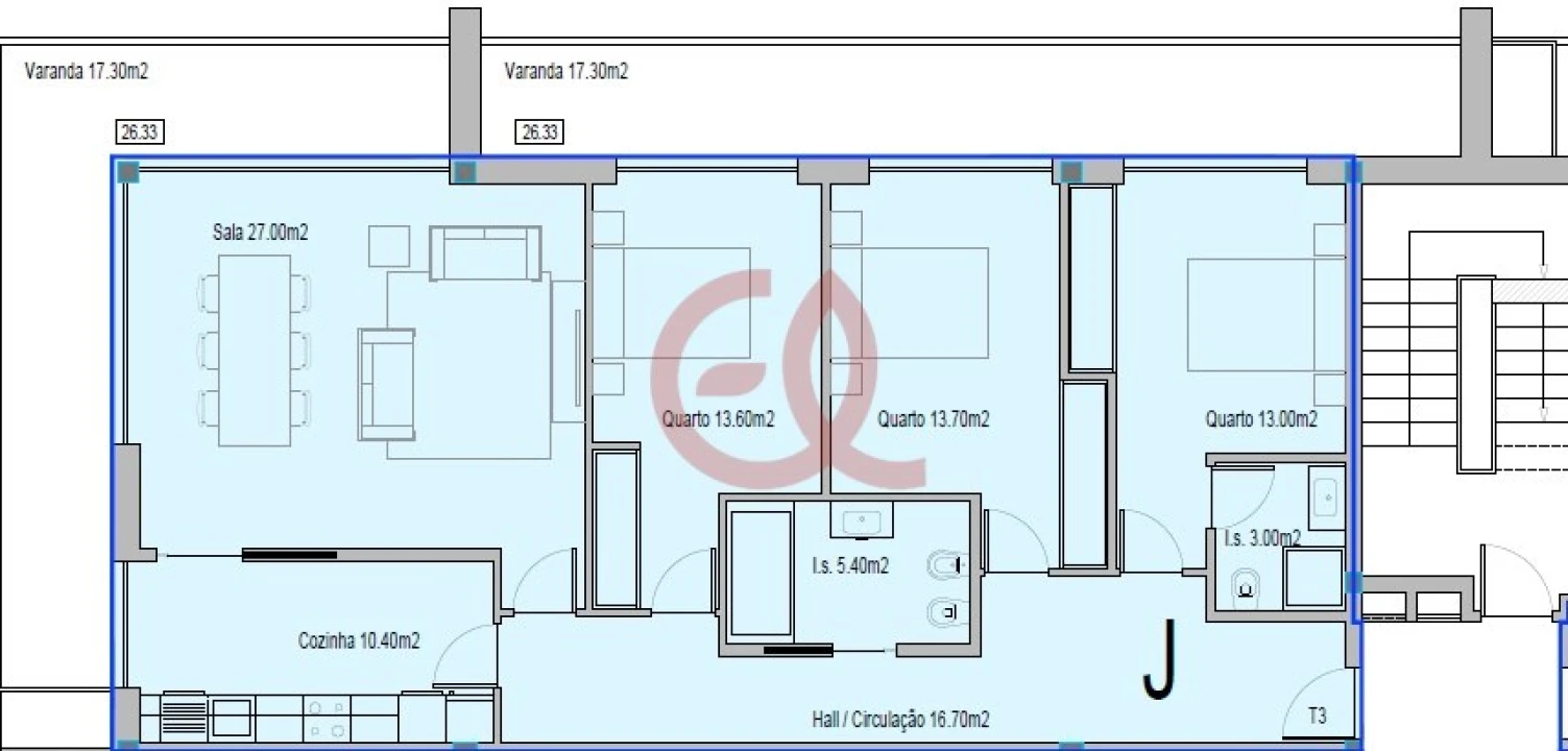 Apartamento T3 para Venda em Santa Maria Maior e Monserrate e Meadela Foto 13