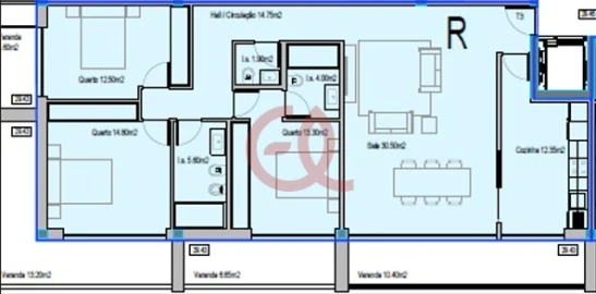 Apartamento T3 para Venda em Santa Maria Maior e Monserrate e Meadela