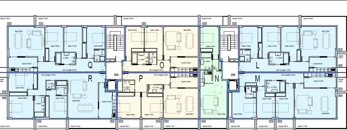 Apartamento T3 para Venda em Santa Maria Maior e Monserrate e Meadela Planta 2