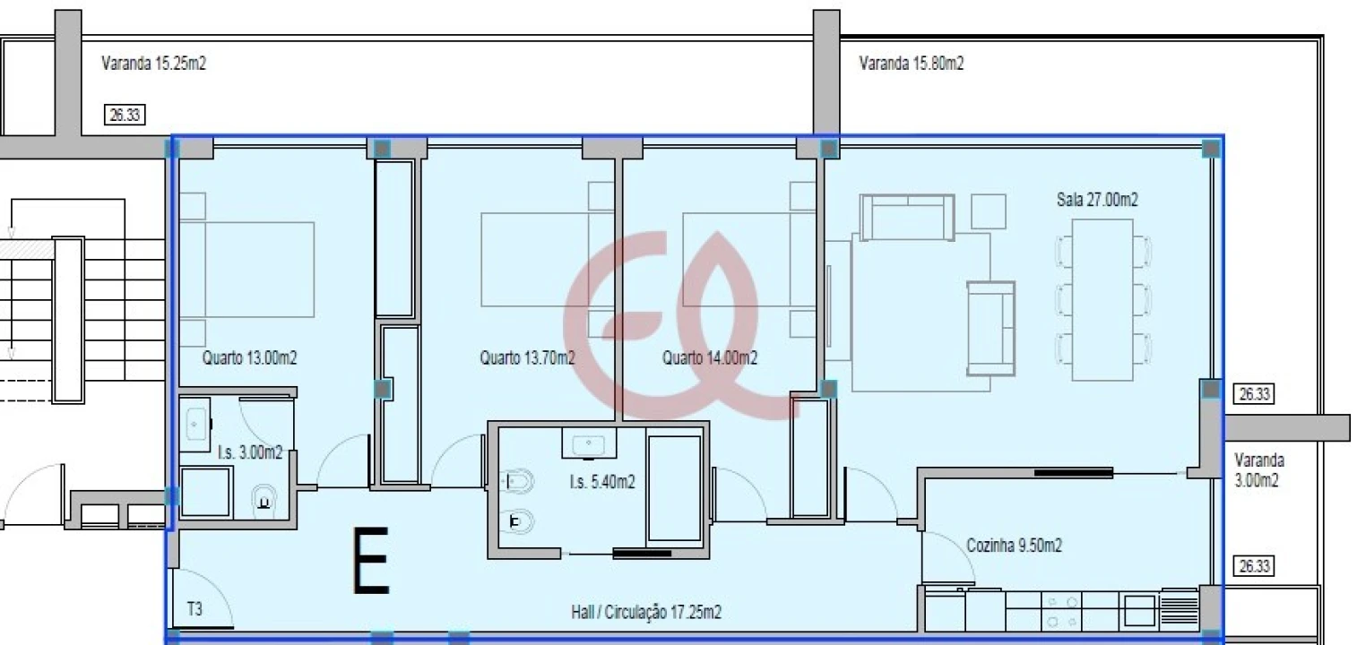 Apartamento T3 para Venda em Santa Maria Maior e Monserrate e Meadela Foto 6