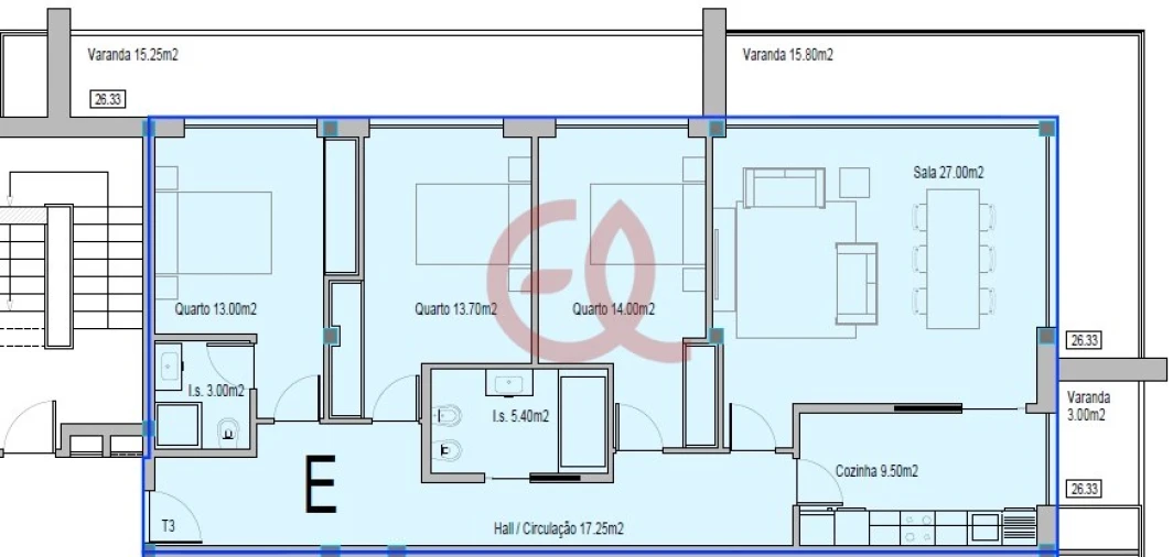 Apartamento T3 para Venda em Santa Maria Maior e Monserrate e Meadela Foto 6