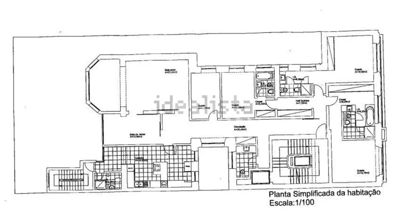 Apartamento T4 para Venda em Avenidas Novas Foto 22