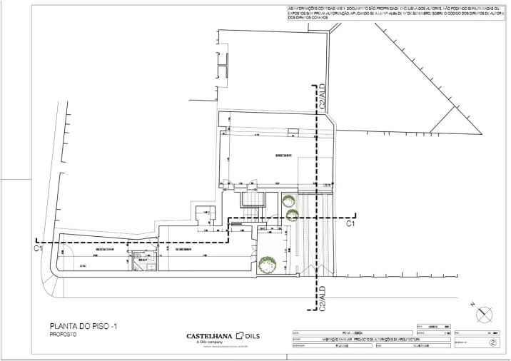 Moradia T4 para Venda em Arroios Planta 1