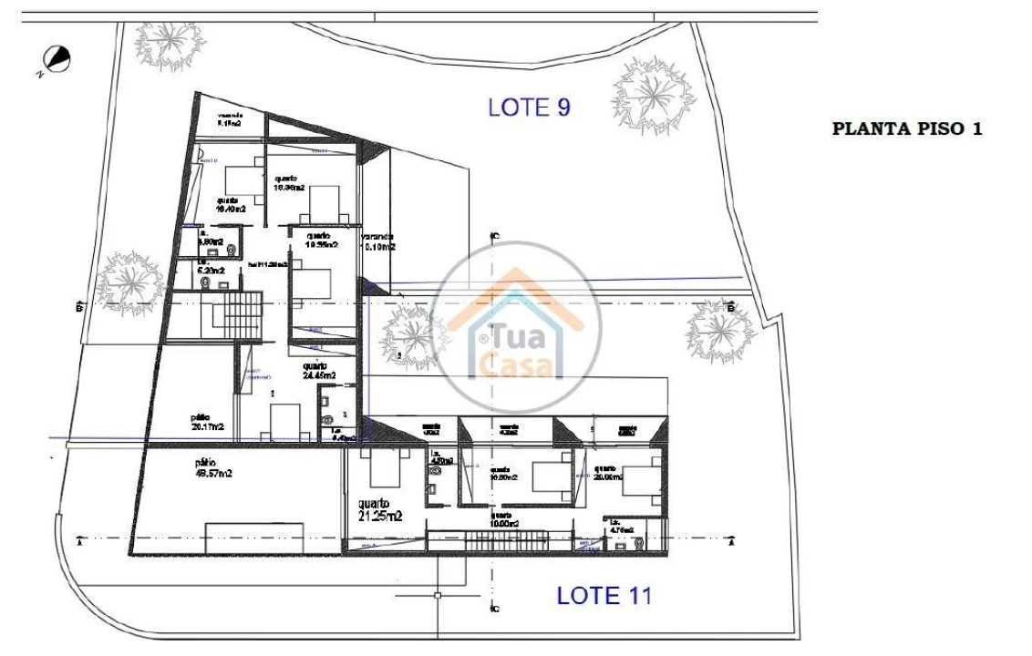 Moradia T3 para Venda em Orgens Foto 67