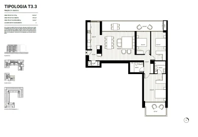 Apartamento T3 para Venda em Aguas Santas