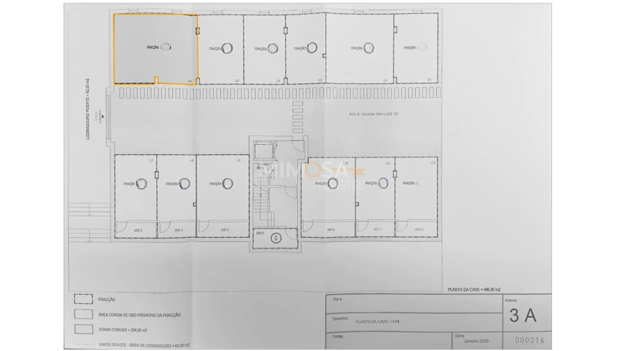 Apartamento T4 para Venda em Lagos (São Sebastião e Santa Maria) Planta 3
