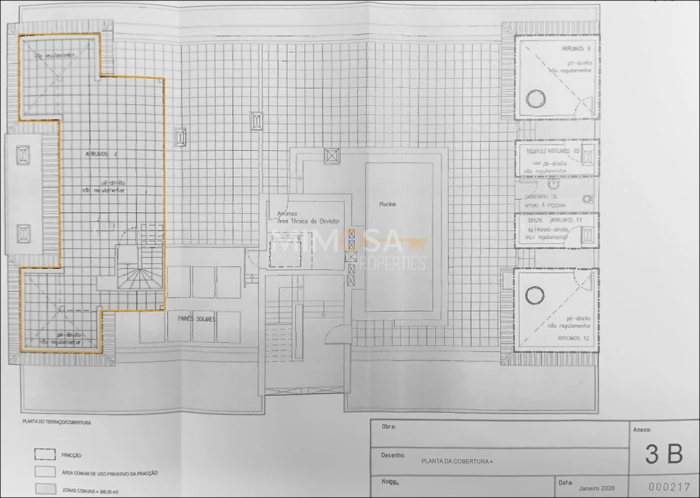 Apartamento T4 para Venda em Lagos (São Sebastião e Santa Maria) Planta 2