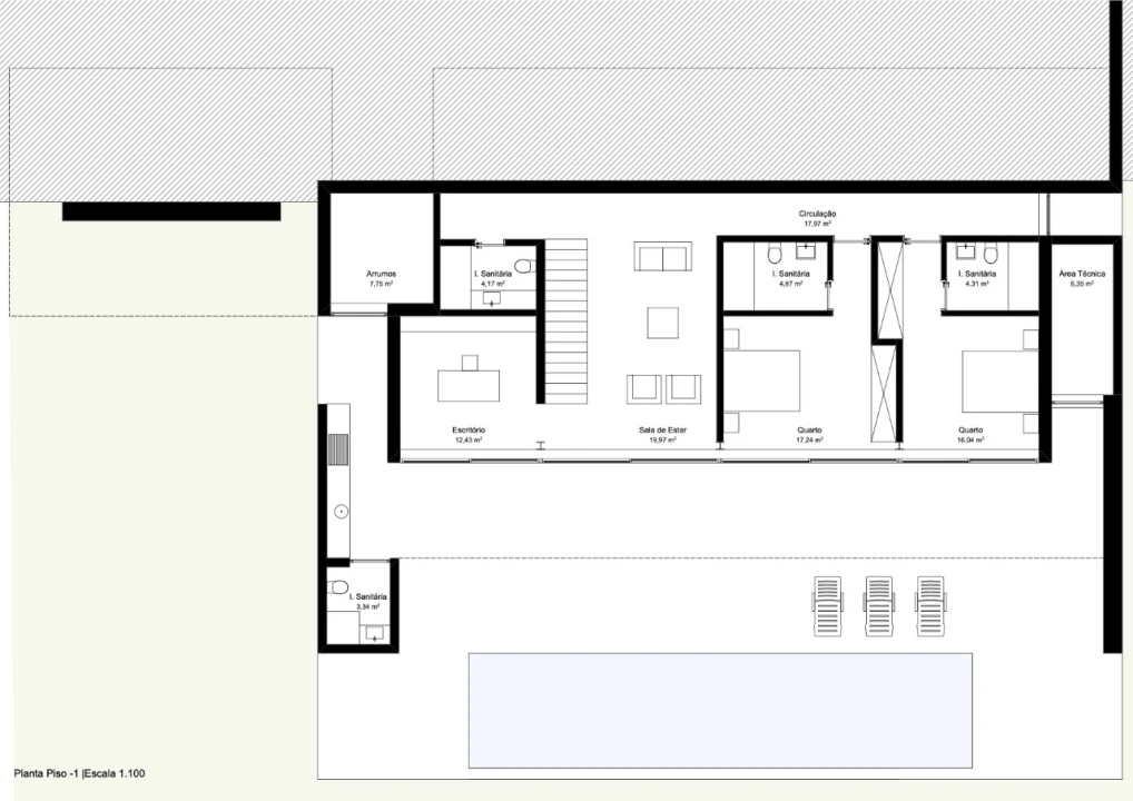 Moradia T3 para Venda em Fornelos e Queijada Planta 2