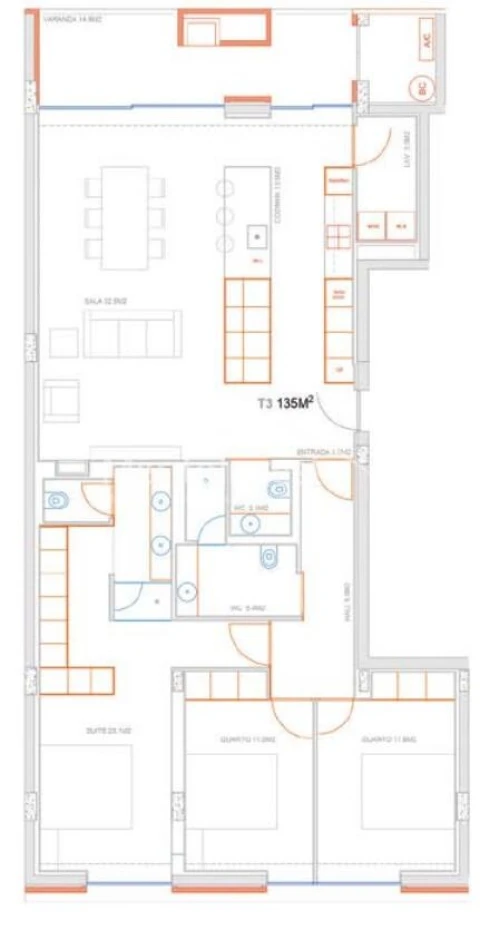 Apartamento T4 para Venda em Costa