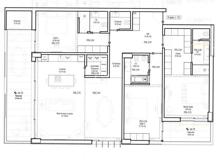 Apartamento T3 para Venda em São Martinho Foto 3