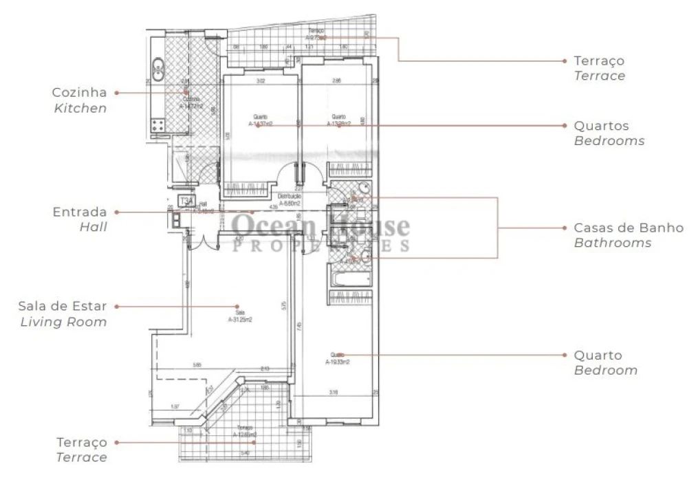 Apartamento T3 para Venda em Quelfes Foto 29