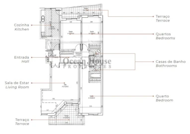 Apartamento T3 para Venda em Quelfes