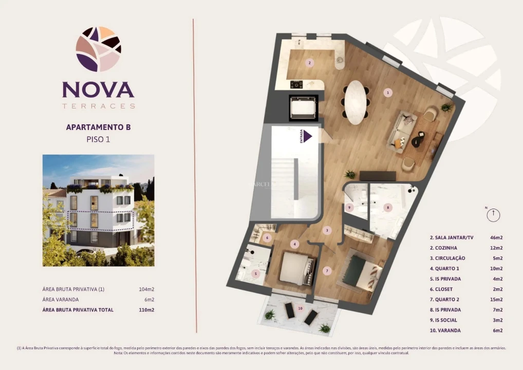 Apartamento T2 para Venda em Lagos (São Sebastião e Santa Maria) Foto 11