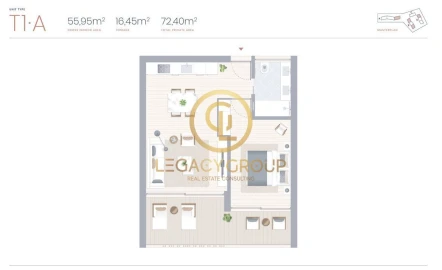 Apartamento T1 para Venda em Lagoa e Carvoeiro
