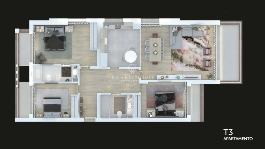 Apartamento T3 para Venda em Albufeira e Olhos de Água Foto 11