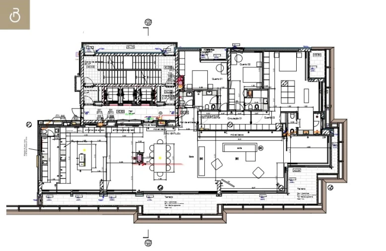 Apartamento T3 para Venda em Lordelo do Ouro e Massarelos Planta 1