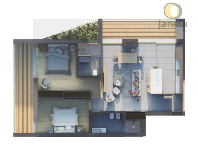 Apartamento T2 para Venda em Montenegro Foto 8