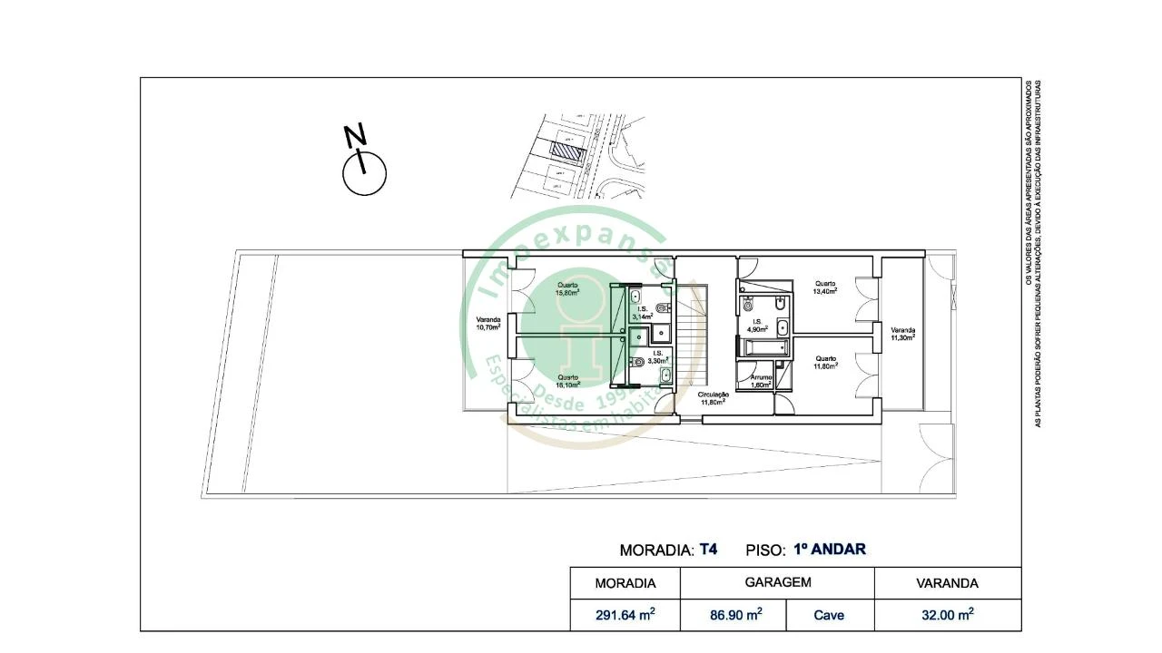 Moradia T4 para Venda em Tavarede Foto 40
