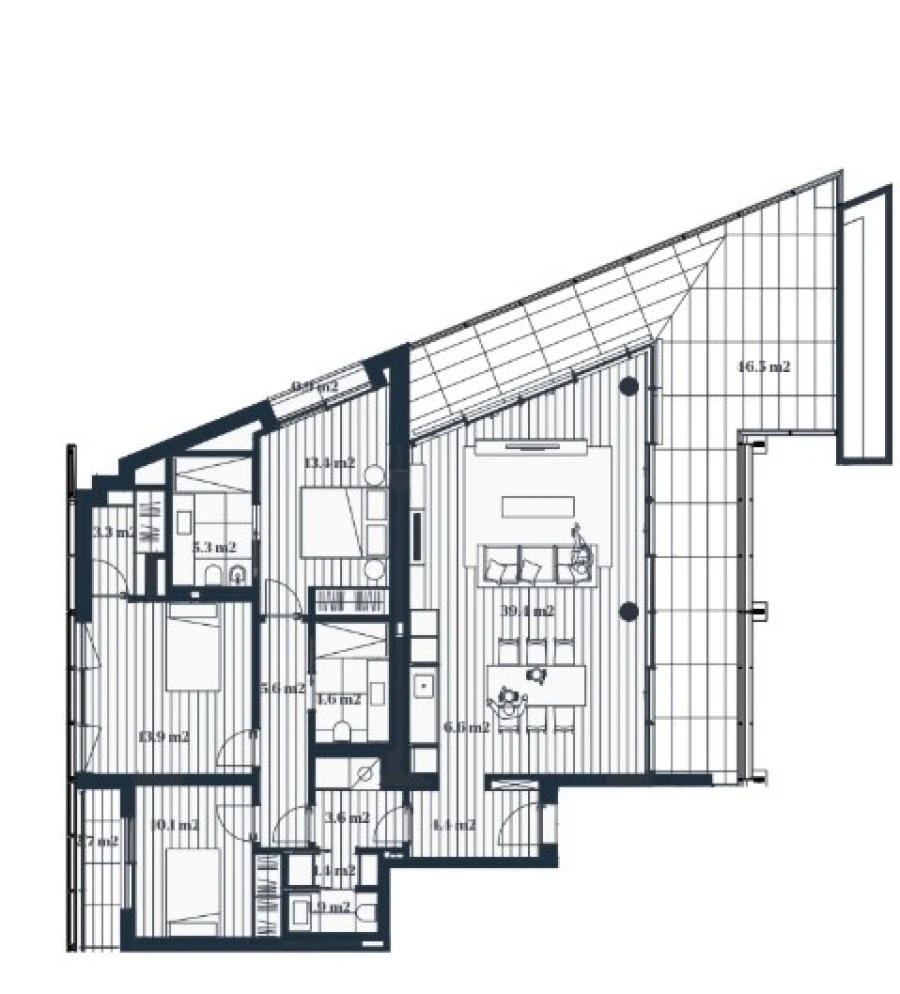 Apartamento T3 para Venda em Marvila Planta 1