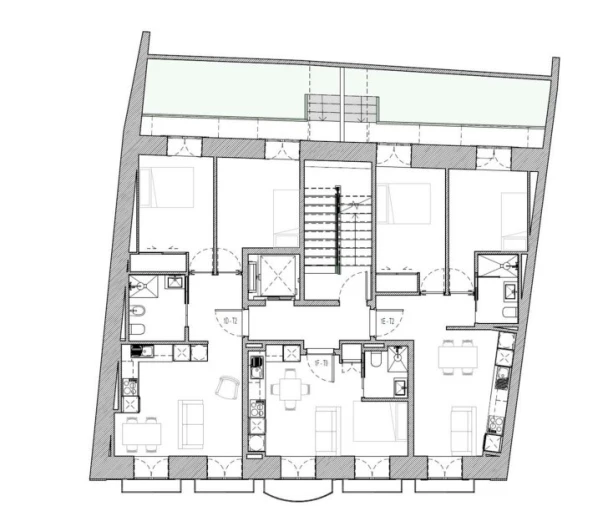 Apartamento T2 para Venda em São Vicente Planta 1
