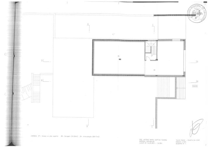 Moradia T7 para Venda em Telões Planta 1