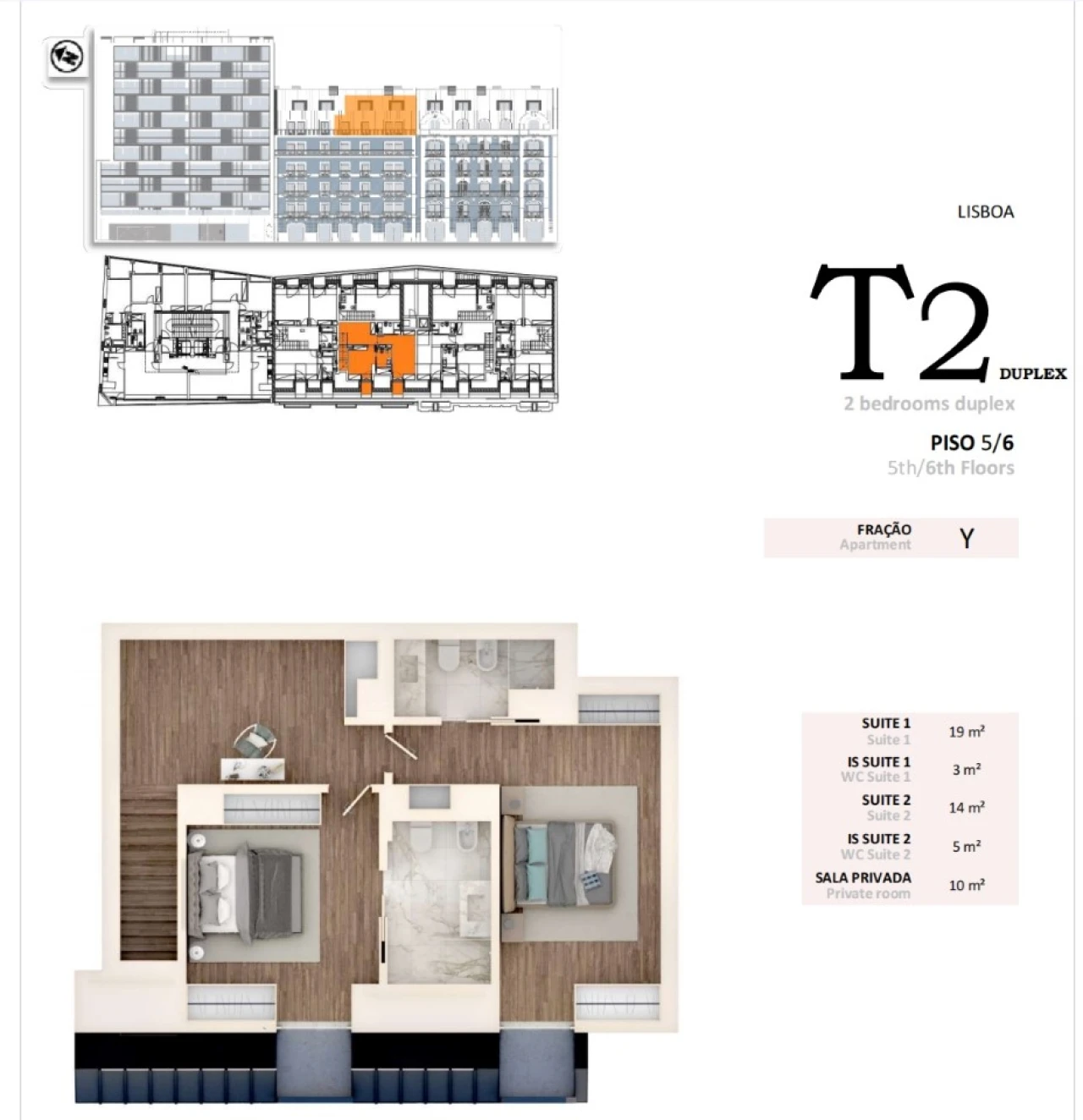 Apartamento T2 para Venda em Alvalade Foto 13